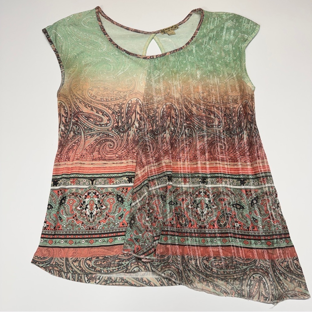 Energie Multicolor Paisley Blouse